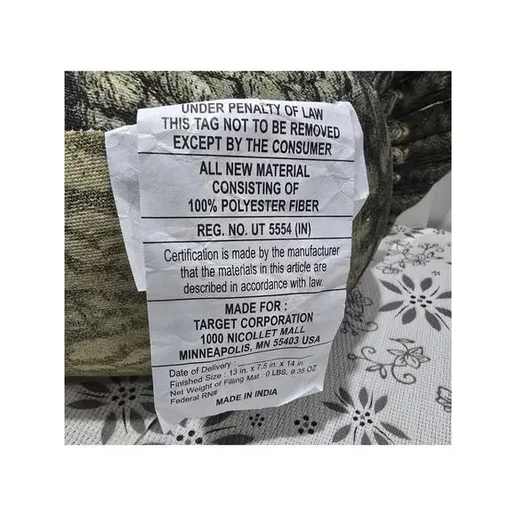 NWT John Derian for Target Chicken Pillow – Beaded Decorative Accent - Picture 6 of 10